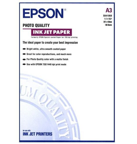 Epson Papel Especial HQ A3 Mate 100 Hojas