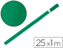 Liderpapel Papel Kraft Verde Musgo Rollo 25x1 m