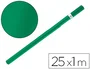 Liderpapel Papel Kraft para Embalaje Verde Musgo 65 g/m2, Rollo de 25 m x 1 m de Ancho