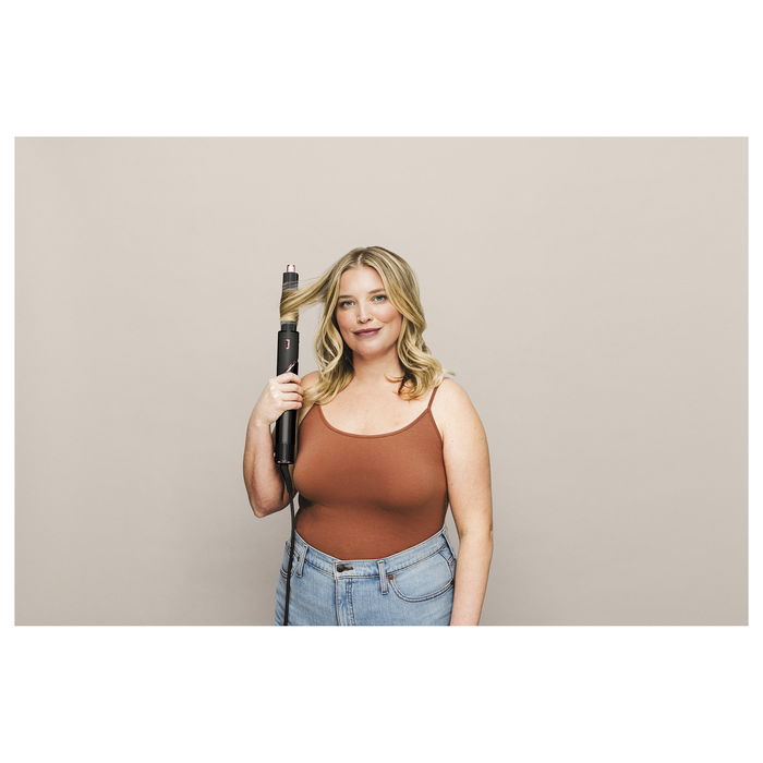 Shark FlexStyle HD424EU Multistyler Caliente para Todo el Pelo Negro y Oro Rosa