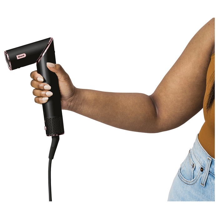 Shark FlexStyle HD424EU Multistyler Caliente para Todo el Pelo Negro y Oro Rosa