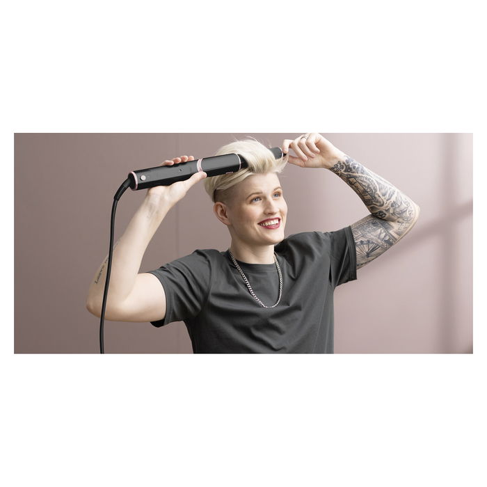 Shark FlexStyle HD424EU Multistyler Caliente para Todo el Pelo Negro y Oro Rosa