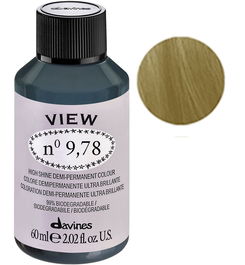 View, Tinte de cabello demi-permanente, 9.78 Gloss, 60 ml
