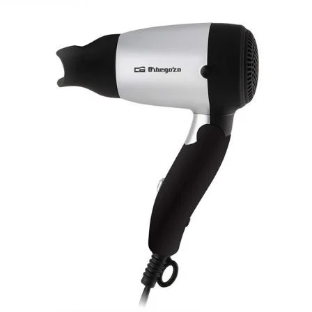 Secador Orbegozo SE-1200/ 1200W/ Negro y Plata