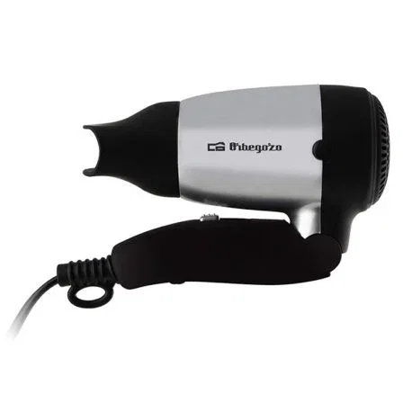 Secador Orbegozo SE-1200/ 1200W/ Negro y Plata