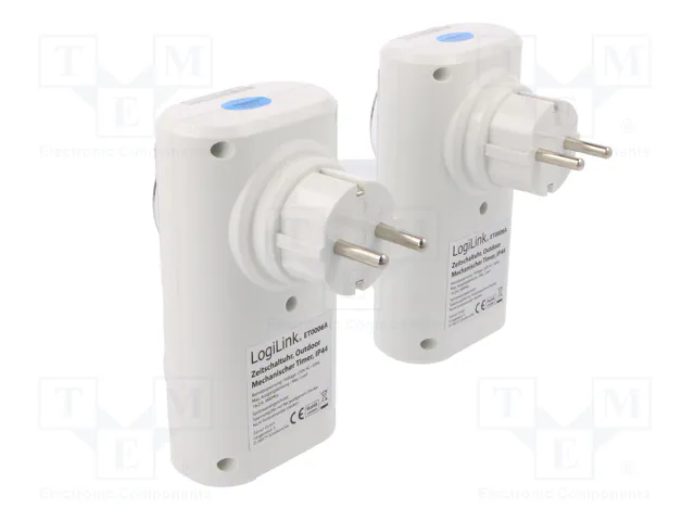 LOGILINK Programador de tiempo analógico 30min÷24h 230VAC/16A LOGILINK Programador de tiempo analógico 30min÷24h 230VAC/16A