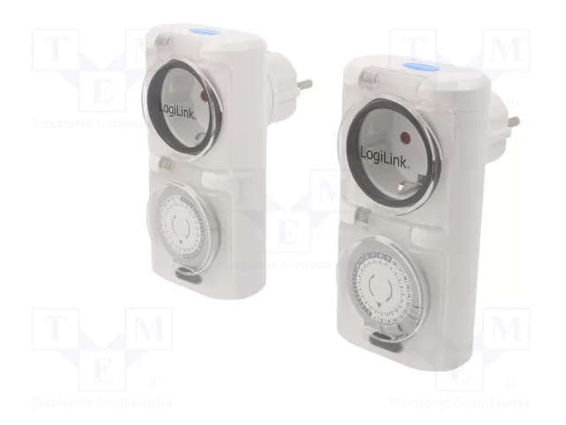 LOGILINK Programador de tiempo analógico 30min÷24h 230VAC/16A LOGILINK Programador de tiempo analógico 30min÷24h 230VAC/16A