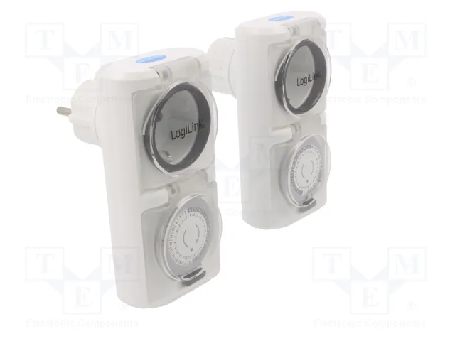 LOGILINK Programador de tiempo analógico 30min÷24h 230VAC/16A LOGILINK Programador de tiempo analógico 30min÷24h 230VAC/16A
