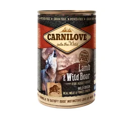 Carnilove Canine Adult Cordero Jabali Caja 6x400 gr Alimento para Perros