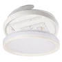Airevenil Ventilador DC Blanco 59W 5900lm Función Verano-Invierno, 6 Velocidades, Luz LED 3500-4000-6500K, Mando a Distancia, Temporizador, Tijas 10/20 cm