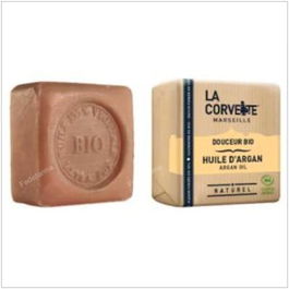 LA CORVETTE Jabón en Pastilla Aceite de Argán 100Gr. Bio Certificado COSMOS ORGANIC