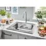 Grohe Fregadero de cocina 31719SD0 Acero inoxidable Integrado desde arriba