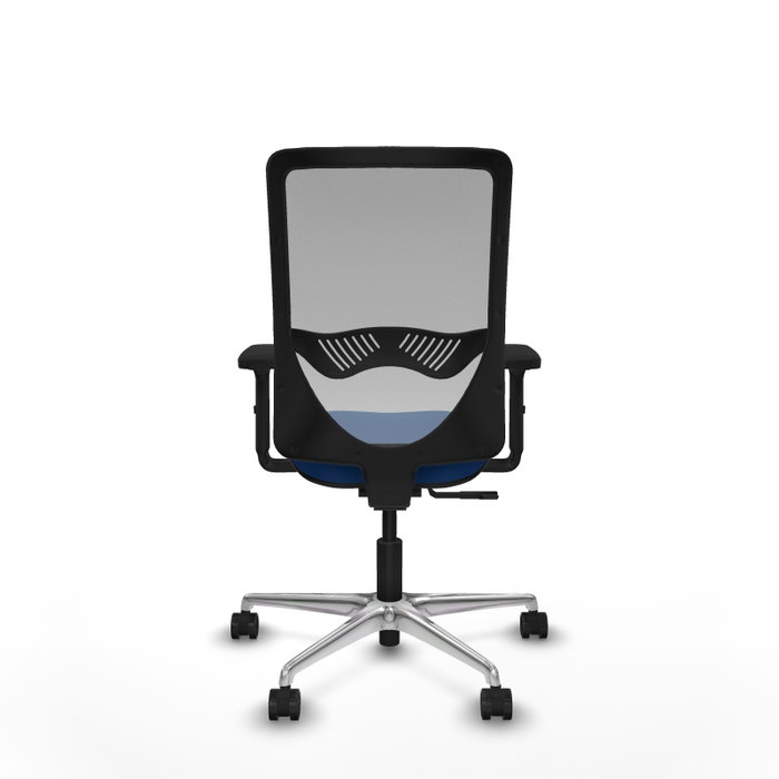 PIQUERAS Y CRESPO Silla de oficina Zulema con mecanismo Sincro, Azul y Gris PIQUERAS Y CRESPO Silla de oficina Zulema con mecanismo Sincro, Azul y Gris