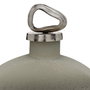 Botella Decorativa Gris-Plata 24 X 9 X 29 cm