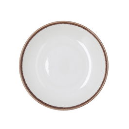 Plato Hondo Porcelana Orion Hydrozero Bidasoa 23 cm (6 Unidades)