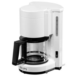Krups AromaCafé 5 F 18301 Cafetera de goteo con jarra de vidrio blanca