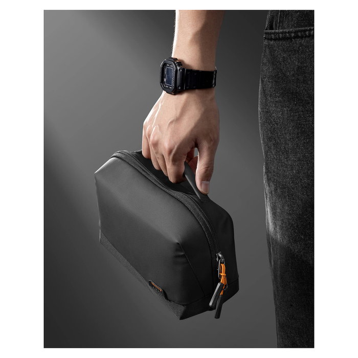 Inateck AB03007 Bolsa de Almacenamiento Rectangular Poliéster Negro 26x15x10 cm con Cremallera