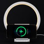 Be Mix Altavoz inalámbrico con lámpara LED multicolor y base de carga inalámbrica 15W - Bluetooth, USB-C, jack 3.5mm, lector microSD, autonomía 3h