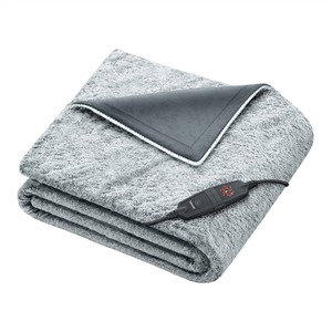 Beurer Manta Eléctrica HD-75 Nordic Gris Tacto Suave Calor Agradable Fabricada con Materiales Reciclados Beurer Manta Eléctrica HD-75 Nordic Gris Tacto Suave Calor Agradable Fabricada con Materiales Reciclados