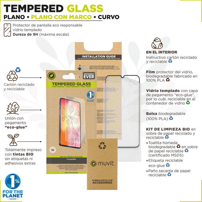 Protector de Pantalla para Móvil Muvit for Change Galaxy S24 Galaxy S24