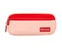 Liderpapel Estuche portatodo Duo 2 cremalleras rosa