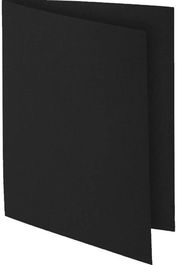 Subcarpeta Exacompta Rock´S 80 80G A4 Negra Paquete De 100