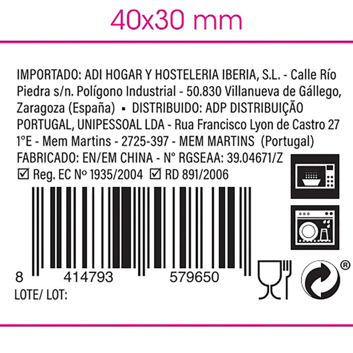 Fuente Porcelana Gastro Quid 21,5x12,5x7 cm (24 Unidades)