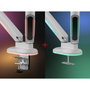 ONE FOR ALL Brazo de Monitor Dual Gaming DM8220 Blanco con RGB