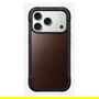 Nomad Rugged Leather Case for iPhone 17 Pro in Rustic Brown Horween