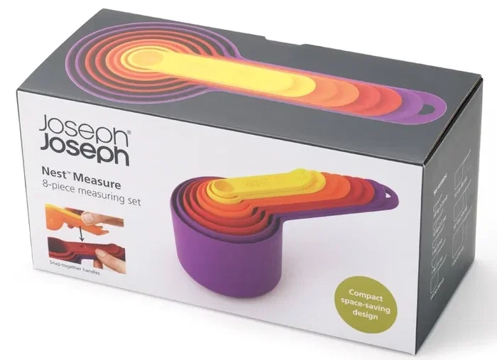 Joseph Joseph Nest Juego de 8 Cucharas Medidoras Multicolor
