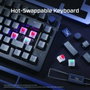 HyperX Alloy Rise 75 Teclado Mecánico para Juegos Negro