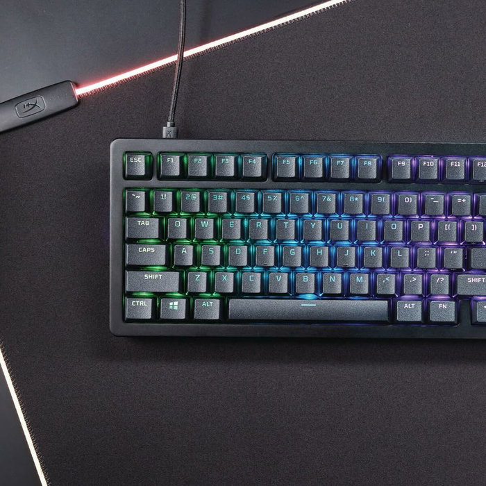HyperX Alloy Rise 75 Teclado Mecánico para Juegos Negro