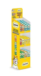 Mars Expositor Catisfactions 1.50€ Gama 9 Referencias de Snacks para Gatos