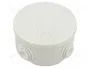 GEWISS GW44002 Caja de conexiones gris con diafragmas