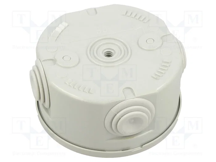 GEWISS GW44002 Caja de conexiones gris con diafragmas