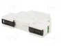 F&F Relé de instalación monoestable DPDT 24VAC/24VDC