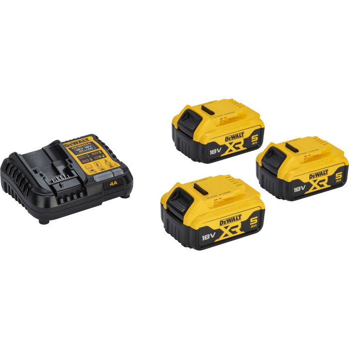 DeWalt DCK422P3T-QW Kit de herramientas XR 18V con 3 baterías de 5.0Ah