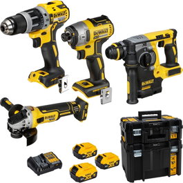 DeWalt DCK422P3T-QW Kit de herramientas XR 18V con 3 baterías de 5.0Ah