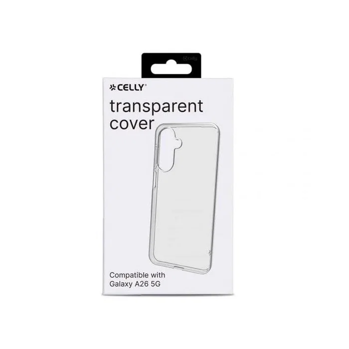 Celly Funda transparente para Galaxy A26 Celly Funda transparente para Galaxy A26