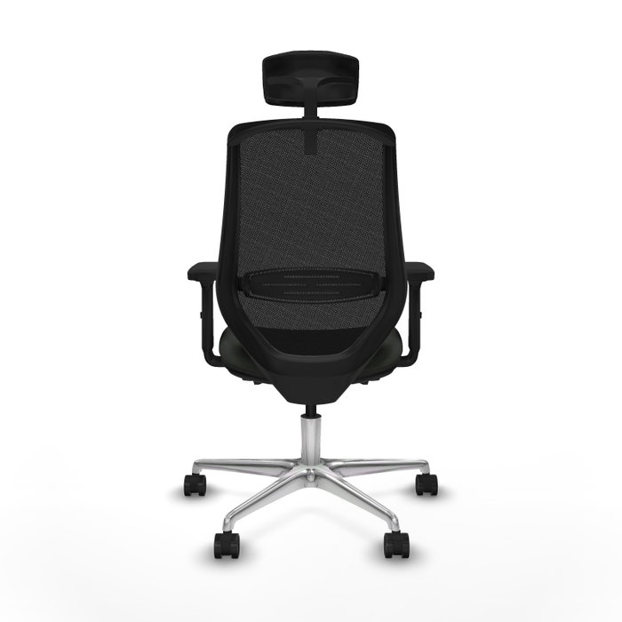 PIQUERAS Y CRESPO Silla de oficina Mardos con mecanismo Sincro/Traslack, Negro
