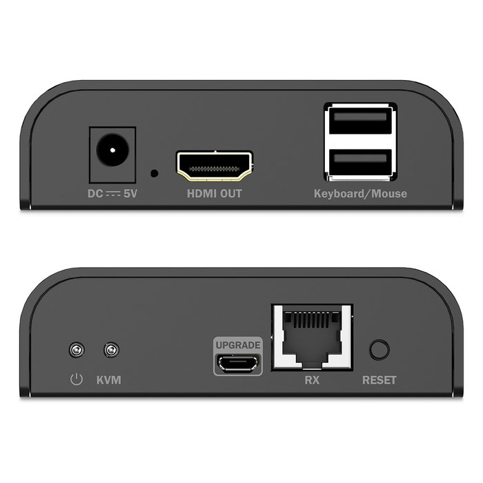 Digitus Receptor IP KVM HDMI DA-70161 4K/60Hz hasta 200m sobre Cat6, Negro Digitus Receptor IP KVM HDMI DA-70161 4K/60Hz hasta 200m sobre Cat6, Negro