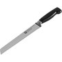 Zwilling FOUR STAR Cuchillo para pan 20 cm con hoja dentada de acero de fusión, Plateado / Negro
