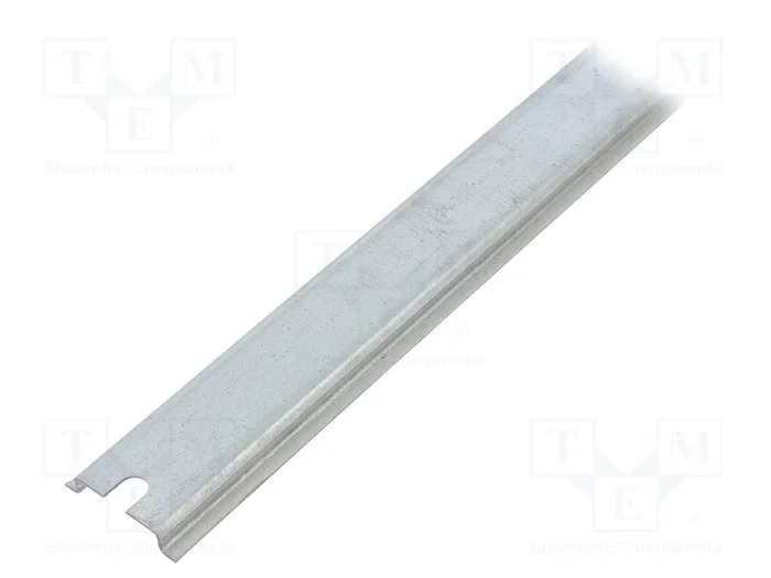 FIBOX Carril DIN TS35 de acero zinc 580mm x 35mm