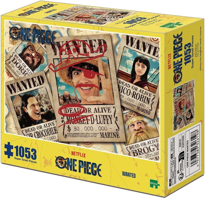 One Piece Rompecabezas de 1000 piezas Wanted