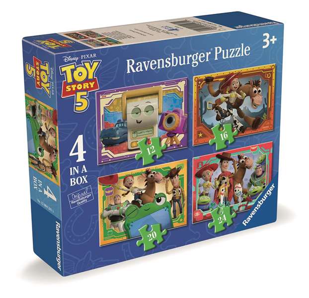 Ravensburger Puzzle Progresivo Toy Story 4 en 1 (12-16-20-24 piezas)