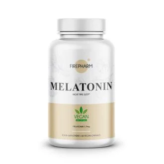 Fire Nutrition F-Pharm Melatonina 1.9 mg 60 Cápsulas Veganas - Ayuda a Conciliar el Sueño y Aliviar el Jet Lag Fire Nutrition F-Pharm Melatonina 1.9 mg 60 Cápsulas Veganas - Ayuda a Conciliar el Sueño y Aliviar el Jet Lag