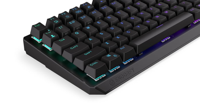Endorfy Thock 75% Wireless Red Teclado inalámbrico 75% Interruptores Kailh Box Red Layout Español Endorfy Thock 75% Wireless Red Teclado inalámbrico 75% Interruptores Kailh Box Red Layout Español
