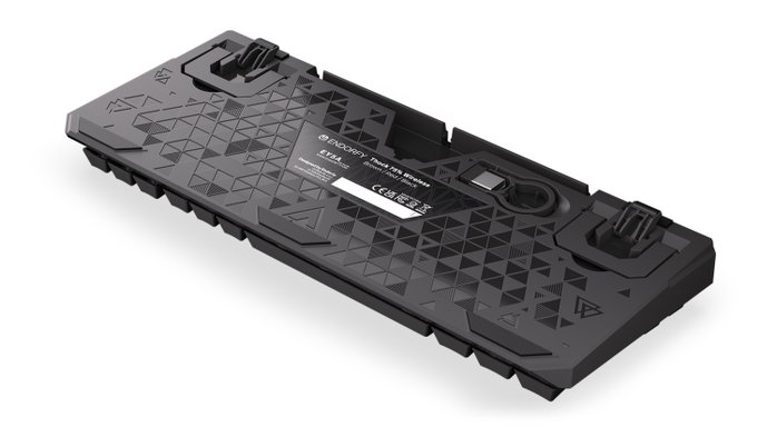 Endorfy Thock 75% Wireless Red Teclado inalámbrico 75% Interruptores Kailh Box Red Layout Español Endorfy Thock 75% Wireless Red Teclado inalámbrico 75% Interruptores Kailh Box Red Layout Español