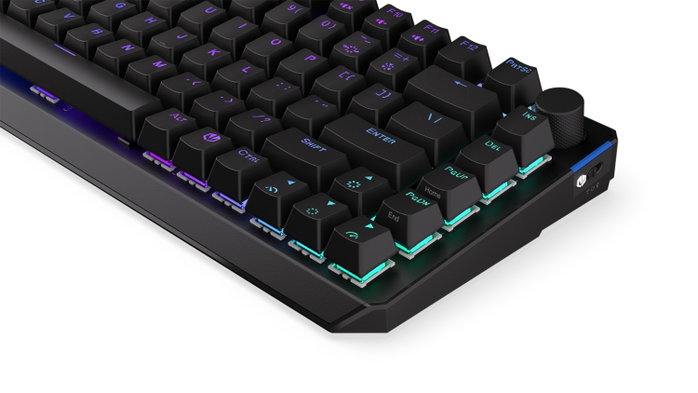 Endorfy Thock 75% Wireless Red Teclado inalámbrico 75% Interruptores Kailh Box Red Layout Español Endorfy Thock 75% Wireless Red Teclado inalámbrico 75% Interruptores Kailh Box Red Layout Español