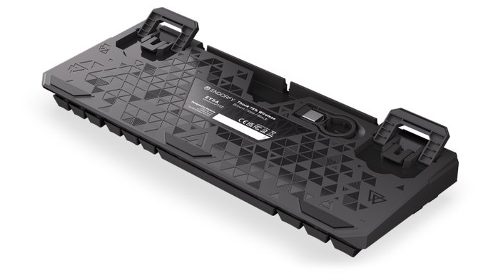 Endorfy Thock 75% Wireless Red Teclado inalámbrico 75% Interruptores Kailh Box Red Layout Español Endorfy Thock 75% Wireless Red Teclado inalámbrico 75% Interruptores Kailh Box Red Layout Español
